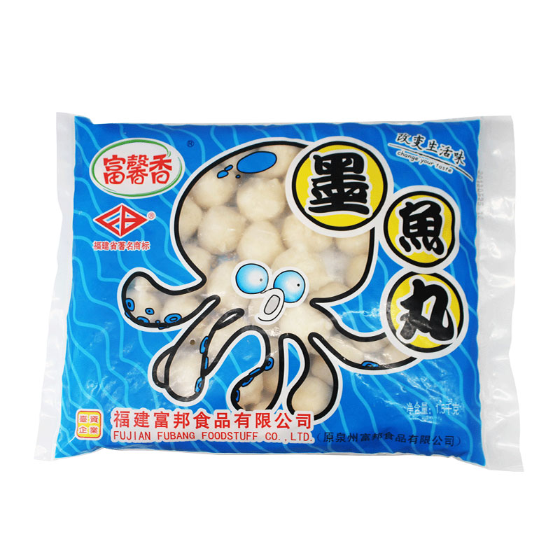 富邦 墨鱼丸 馨香花枝 豪大大墨鱼丸/花枝丸