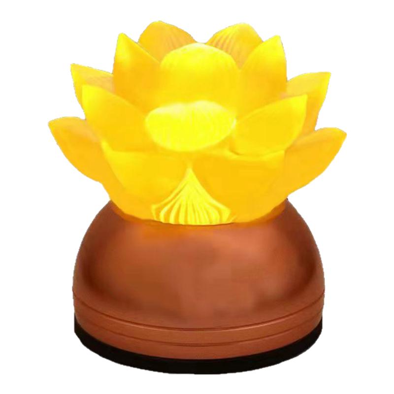 小号莲花灯长明灯佛前专用供佛灯