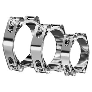 304不锈钢双头强力喉箍欧式卡箍管箍抱箍管夹重型扣双层加厚大全