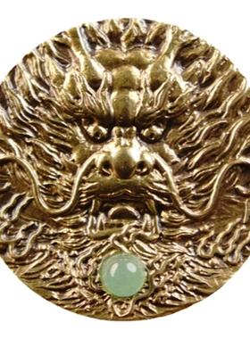 黄铜12生肖纪念章工艺品