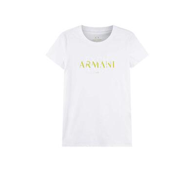阿玛尼女士圆领短袖T恤