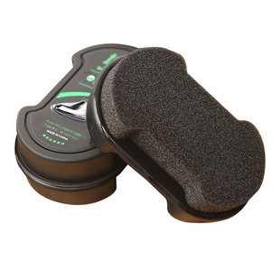 新疆包邮发货 便携双面海绵鞋擦补充油皮鞋液体鞋油无色增亮油