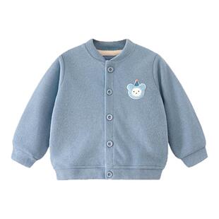 婴儿外套2026新款春装男女童衣服上衣儿童套装宝宝春秋卫衣棒球服