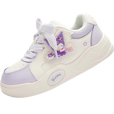 巴拉巴拉板鞋女童闪灯鞋三丽鸥萌