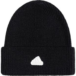 Adidas/阿迪达斯正品V LOGO BEANIE男女款针织运动帽JW1628