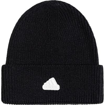 Adidas/阿迪达斯正品V LOGO BEANIE男女款针织运动帽JW1628