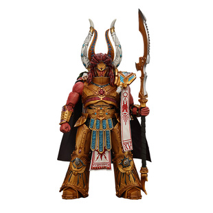 JOYTOY暗源战锤荷鲁斯之乱千子红魔马格努斯十五军团基因原体手办