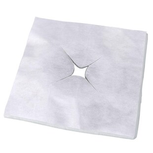 一次性洞巾按摩床美容院美容床趴洞巾医用推拿床面部垫巾枕巾加厚