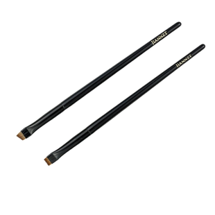 刀锋刷超薄超细平头眼线刷精细斜头眉刷勾勒眼线膏笔便携化妆刷