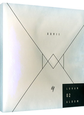 官方正版 鹿晗新专辑 xxvii  CD+DVD+雨衣+写真集 实体唱片 周边