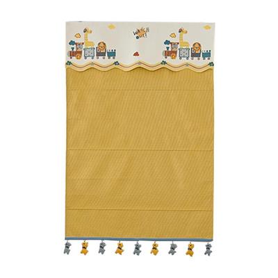 保温隔热卡通水平升降罗马窗帘