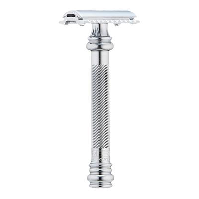 德国默克长柄经典双刃安全剃须刀