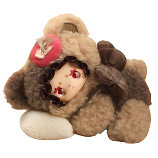 LOVELY EMMA小熊领养指南系列盲盒抱抱夹潮玩毛绒可爱公仔挂件