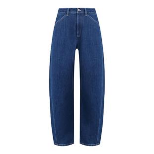 COLINWANG-COLIN JEANS系列|极简显瘦斜纹羊毛香蕉裤牛仔裤秋冬