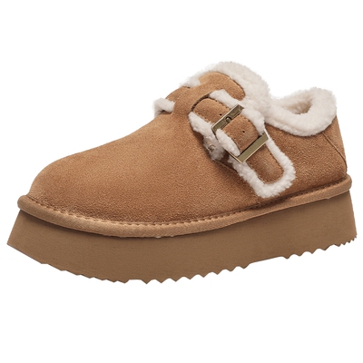 热风女鞋24冬雪地靴新品5折起