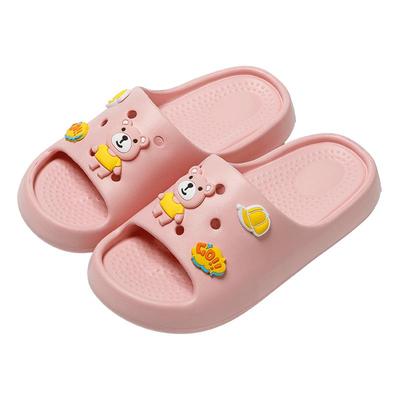 儿童拖鞋男童2024新款夏季踩屎感防滑软底室内家居洗澡凉拖鞋女孩