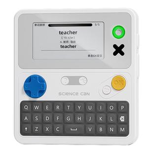 科学罐头自然拼读口袋单词机便携墨水屏学背诵电子英语学习机学生专用儿童记背单词神器礼物真人发音2025新款