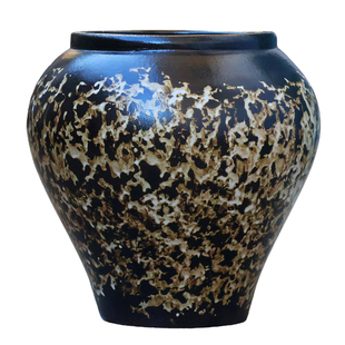 三角梅特大号花盆复古陶瓷家用酒店透气月季兰花多肉绿植大肚陶盆