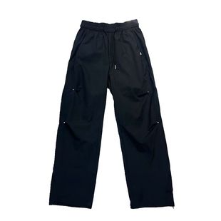 加绒冬季新品微弹透气厚款立体弯刀剪裁伐木裤型阔腿休闲直筒裤男