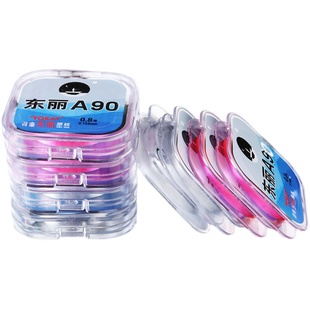 钓鱼线日本东丽原丝进口鱼线A90w主线不打卷超柔软子线正品强拉力