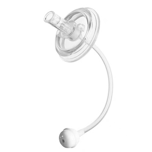 5.5cm一体式吸管奶嘴直管水嘴哒哒兔新安怡爱贝尔太空侠奶瓶通用