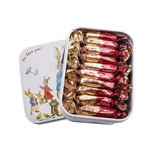 金帝美滋滋榛仁脆心巧克力萌兔小礼盒送女友生日礼物休闲零食喜糖