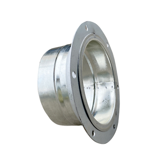 抽油烟机排烟管内接风管法兰镀锌法兰接头风机内接口管道配件接头