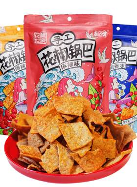 花椒世家椒巴客手工锅巴158g
