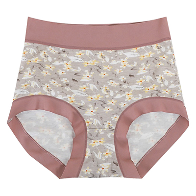 3条装女莫代尔抗菌蚕丝裆内裤