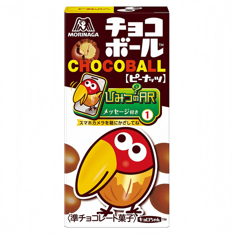日本进口森永大嘴鸟巧克力球