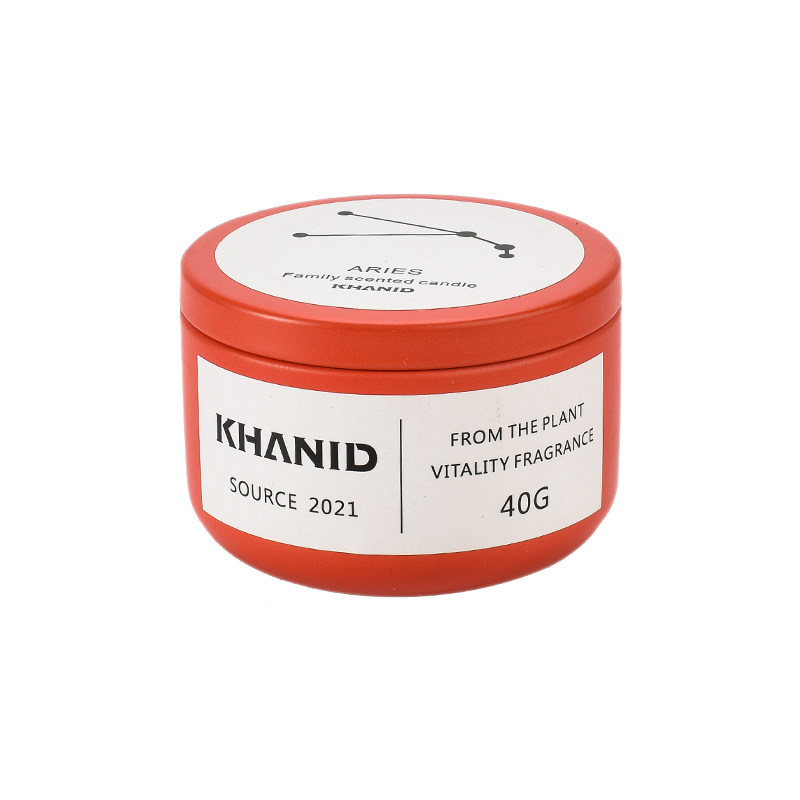 KHANID十二星座香薰蜡烛家用卧室香氛伴手礼浪漫摆件创意生日礼物