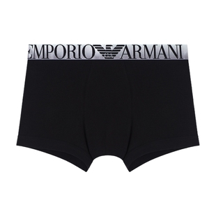 【礼物】EMPORIO ARMANI/阿玛尼春夏新款男弹力提花时尚平角内裤