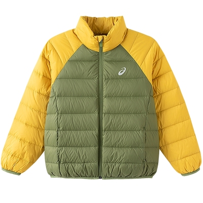 亚瑟士男童轻薄羽绒服三防立领