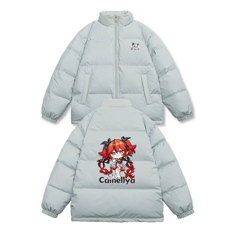 休闲立领冬季三防羽绒服