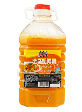 真奇味金汤酱商用酸汤酱30斤