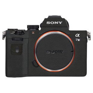 适用于索尼A7R3相机贴纸机身保护贴膜SONY全包磨砂迷彩3M碳纤维装饰改装配件