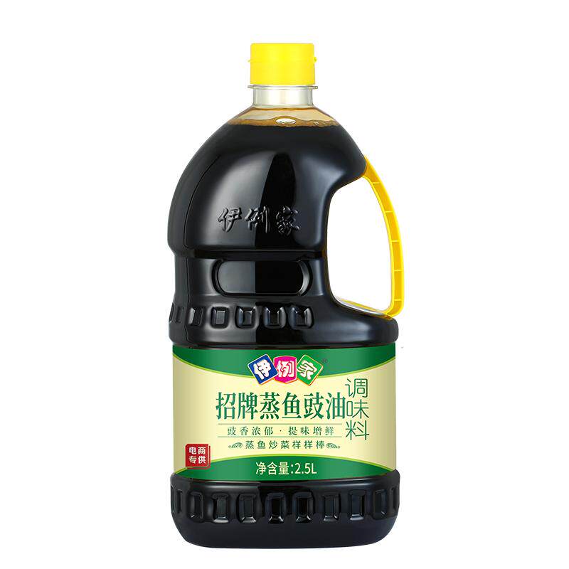 伊例家蒸鱼豉油5斤桶装调料海鲜鱼生酱油烧鱼料清蒸凉拌调味品