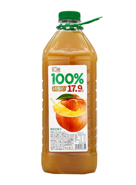 汇源100%果汁2L*6瓶大桶装