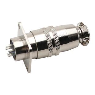 锦连 航空插头插座 XS16-2-3-4-5-6-7-9芯 快速插头 方座 铜