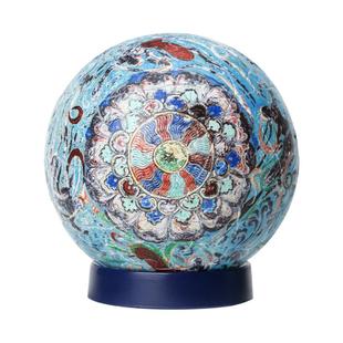 敦煌研究院 莲花飞天藻井拼图小夜灯 创意拼图diy夜灯氛围灯摆件