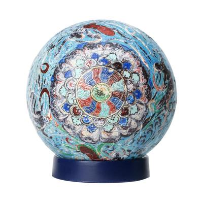 敦煌莲花飞天藻井拼图小夜灯