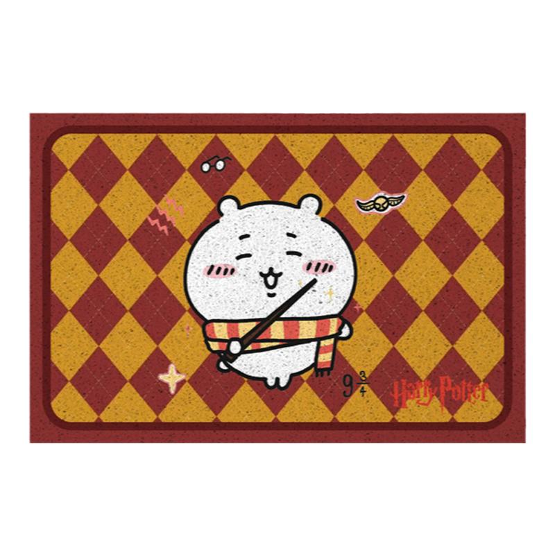 哈利波特吉伊卡哇聯(lián)名小八烏薩奇絲圈地墊子門外玄關(guān)入戶門口腳墊