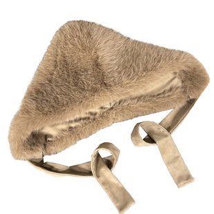 大头围加厚巴拉克拉法帽子女2024新款秋冬季韩版保暖毛绒显脸小白