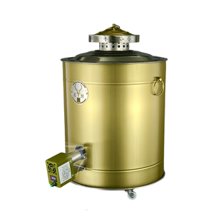 新款环保烧纸桶无烟烧金桶家用烧锡箔桶室内焚化炉火盆金炉烧铁桶