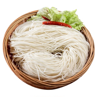 鲜饵丝腾冲正宗细耳丝保鲜低脂云南湿耳块粑粑米线即食纯大米袋装