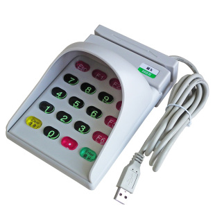 VIP会员磁条卡刷卡器IC卡M1卡积分储值充值消费磁卡读卡机写卡机感应器阅读器查询机usb密码键盘输入器通用