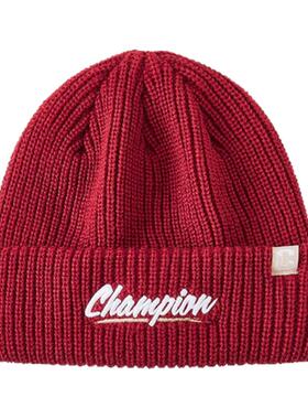 丁禹兮同款Champion冠军针织帽