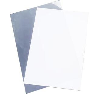 海报透明防尘膜保护塑封料胶片书画相框薄贴外玻璃板pvc有机镜片