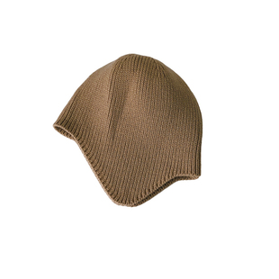 婴儿帽子秋冬款宝宝针织帽男宝护耳帽儿童毛线帽男女小孩2026新款