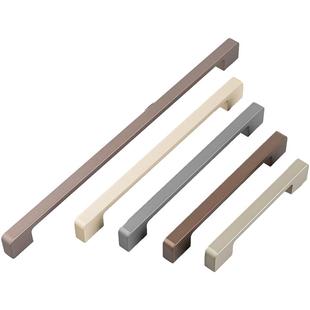 煊利欧式拉手高级感抽屉橱柜衣柜门拉手现代简约实心柜子把手手柄